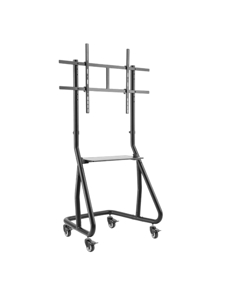 Suport TV Mobil Reflecta TV Stand 105P-Shelf, Negru