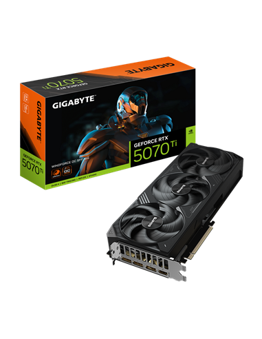 Видеокарта Gigabyte GV-N507TWF3OC-16GD, 16 ГБ GDDR7 256бит (GV-N507TWF3OC-16GD)