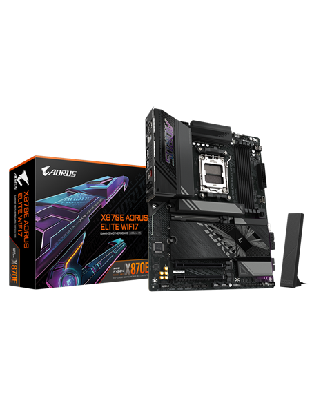 Материнская плата Gigabyte X870E A ELITE WIFI7, AM5, AMD X870E, ATX