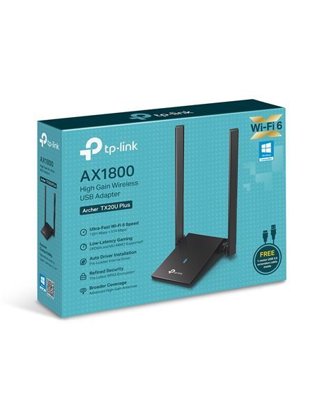 USB Aдаптер TP-LINK Archer TX20U Plus, 