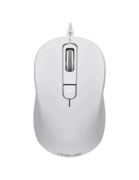 Mouse ASUS MU101C Silent, Alb