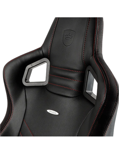 Scaun Gaming Noblechairs Epic, PU Piele, Negru/Rosu