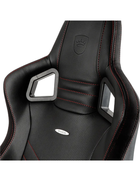 Scaun Gaming Noblechairs Epic, PU Piele, Negru/Rosu