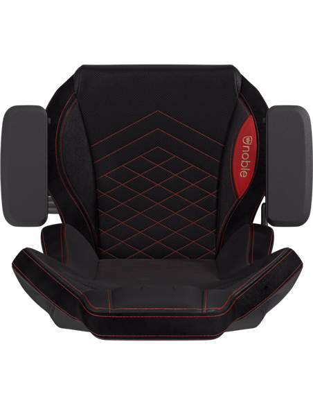 Scaun Gaming Noblechairs Epic, PU Piele, Negru/Rosu