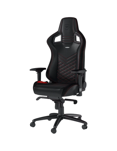 Scaun Gaming Noblechairs Epic, PU Piele, Negru/Rosu