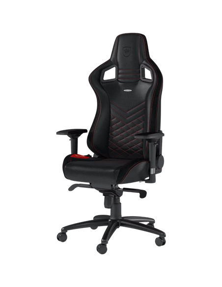 Scaun Gaming Noblechairs Epic, PU Piele, Negru/Rosu
