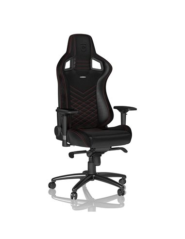 Scaun Gaming Noblechairs Epic, PU Piele, Negru/Rosu