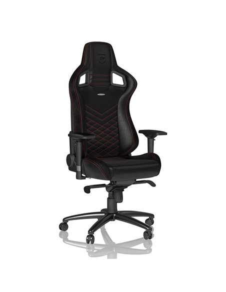 Scaun Gaming Noblechairs Epic, PU Piele, Negru/Rosu