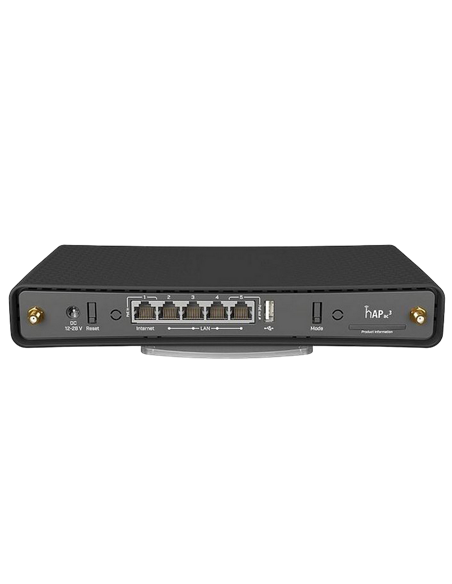 Беспроводной маршрутизатор MikroTik hAP AC3, Чёрный