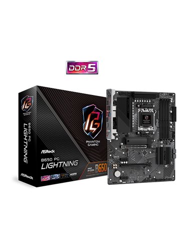 Placă de bază ASRock B650 PG LIGHTNING, AM5, AMD B650, ATX