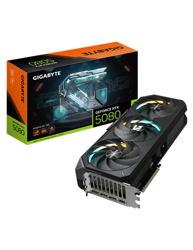 Видеокарта Gigabyte GV-N5080GAMING OC-16GD, 16GB 256бит 