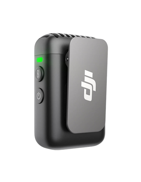 Портативный записывающий микрофон DJI Mic 2 (2 TX + 1 RX + Charging Case), Беспроводной, Черный