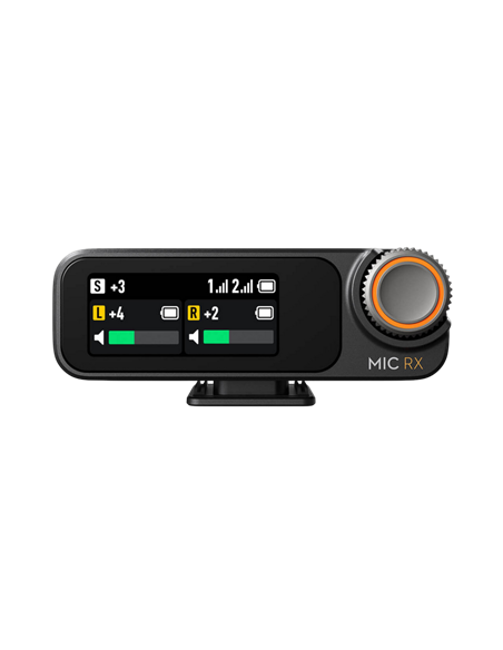 Портативный записывающий микрофон DJI Mic 2 (2 TX + 1 RX + Charging Case), Беспроводной, Черный