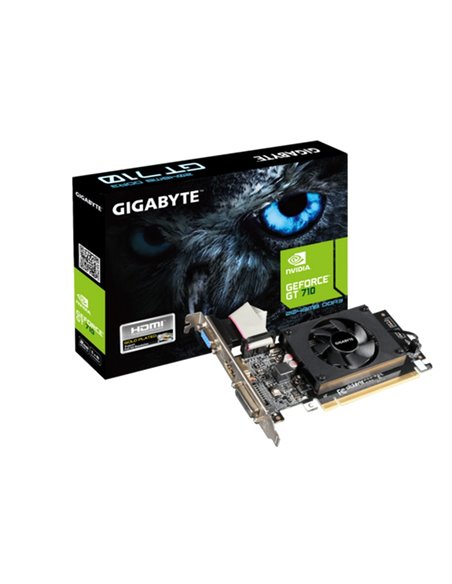 Видеокарта Gigabyte GV-N710D3-2GL, 2ГБ 64-bit DDR3