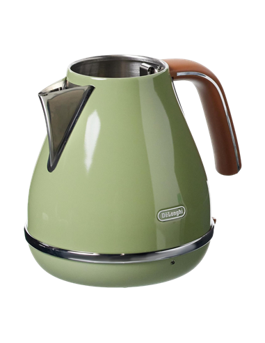 Электрочайник DeLonghi KBOV 2001 GR, Зеленый