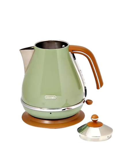 Электрочайник DeLonghi KBOV 2001 GR, Зеленый Электрочайник DeLonghi KBOV 2001 GR, Зеленый