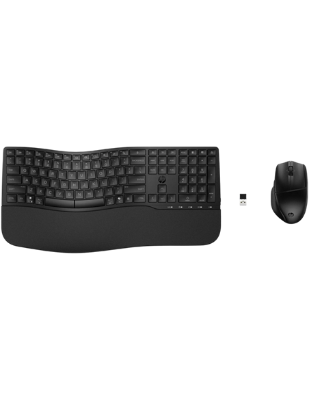 Set Tastatură + Mouse HP 680, Fără fir, Negru