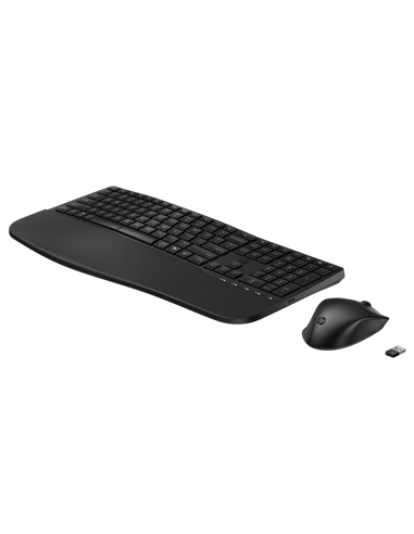 Set Tastatură + Mouse HP 680, Fără fir, Negru