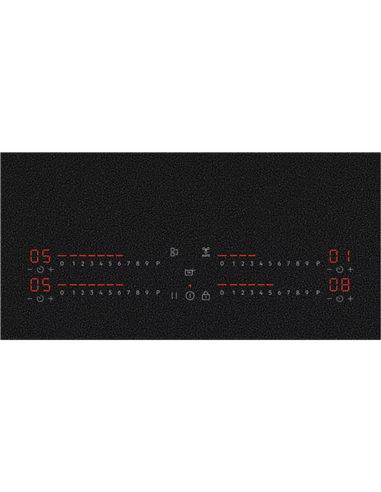 Индукционная варочная панель AEG TI64IB10IZ, Чёрный