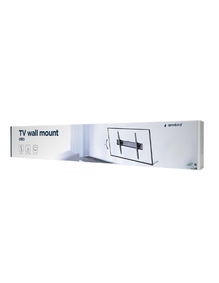 Suport înclinat pe perete Gembird WM-70T-02, Negru
