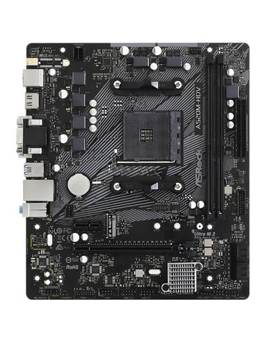 Placă de bază ASRock A520M-HDV, AM4, AMD A520, Micro-ATX