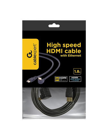 Cablu Video Cablexpert CC-HDMI490-6, HDMI (M) - HDMI (M), 1,8m, Negru