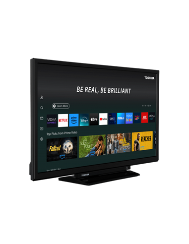 24" LED SMART TV Toshiba 24WV3563DG, 1366x768 HD, VIDAA U9, Negru