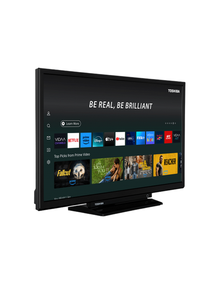 24" LED SMART TV Toshiba 24WV3563DG, 1366x768 HD, VIDAA U9, Negru 24" LED SMART TV Toshiba 24WV3563DG, 1366x768 HD, VIDAA U9, Negru