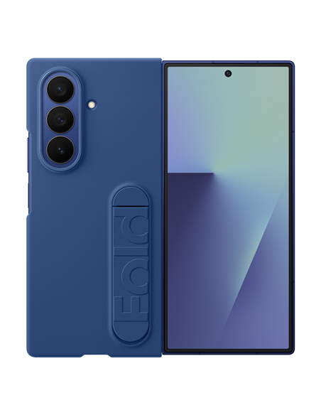 Чехол Samsung Silicone Case для Fold7, Синий