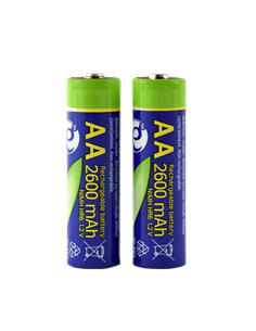 Аккумуляторы Energenie EG-BA-AA26-01, AA, 2600мА·ч, 2шт. 2