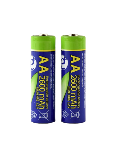 Аккумуляторы Energenie EG-BA-AA26-01, AA, 2600мА·ч, 2шт.