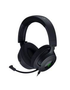 Игровая Гарнитура Razer Kraken V4 X USB, Проводной аналоговый, Чёрный