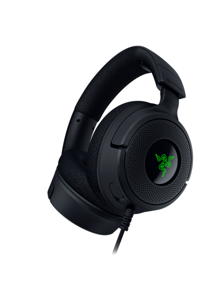 Căști gaming Razer Kraken V4 X USB, Cu fir, Negru