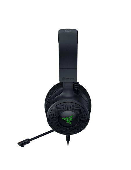 Игровая Гарнитура Razer Kraken V4 X USB, Проводной аналоговый, Чёрный