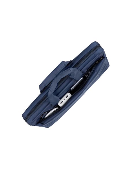 Geantă pentru Laptop Rivacase Central, 15.6", Poliester, Albastru