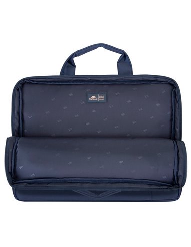 Geantă pentru Laptop Rivacase Central, 15.6", Poliester, Albastru