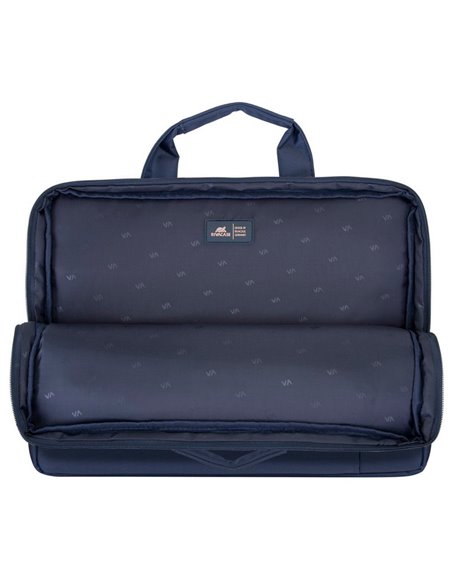Geantă pentru Laptop Rivacase Central, 15.6", Poliester, Albastru