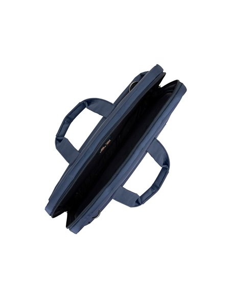 Geantă pentru Laptop Rivacase Central, 15.6", Poliester, Albastru