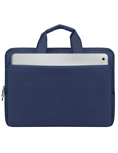 Geantă pentru Laptop Rivacase Central, 15.6", Poliester, Albastru