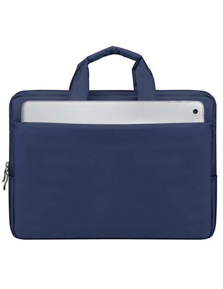 Geantă pentru Laptop Rivacase Central, 15.6", Poliester, Albastru