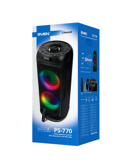 Sistem audio SVEN PS-770, Negru