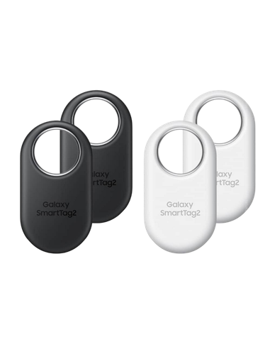 Tracker inteligent Samsung SmartTag2, 4 buc, Alb | Negru