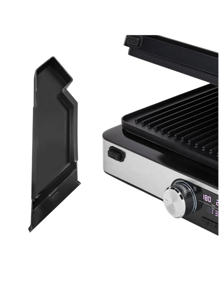 Grătar electric Polaris PGP 7001D, 2000W, Argintiu Grătar electric Polaris PGP 7001D, 2000W, Argintiu