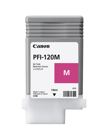 Картридж чернильный Canon PFI-120, 130мл, Пурпурный