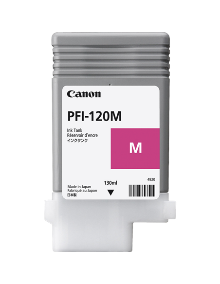 Картридж чернильный Canon PFI-120, 130мл, Пурпурный