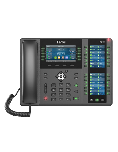 Telefon IP Fanvil X210, Gri Închis