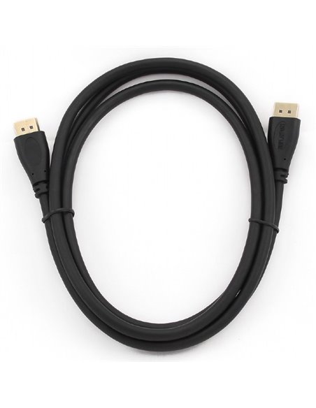 Видео кабель Cablexpert CC-DP-1M, DisplayPort (M) - DisplayPort (M), 1м, Чёрный