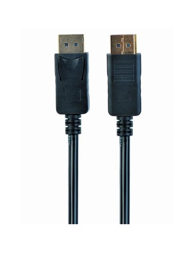 Видео кабель Cablexpert CC-DP-1M, DisplayPort (M) - DisplayPort (M), 1м, Чёрный