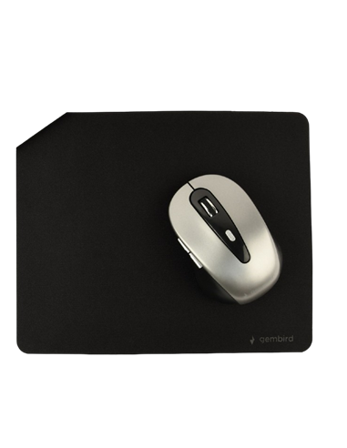 Mouse Pad Gembird MP-S-BK, 210mm x 180mm, Negru