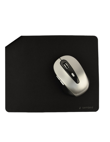 Mouse Pad Gembird MP-S-BK, 210mm x 180mm, Negru